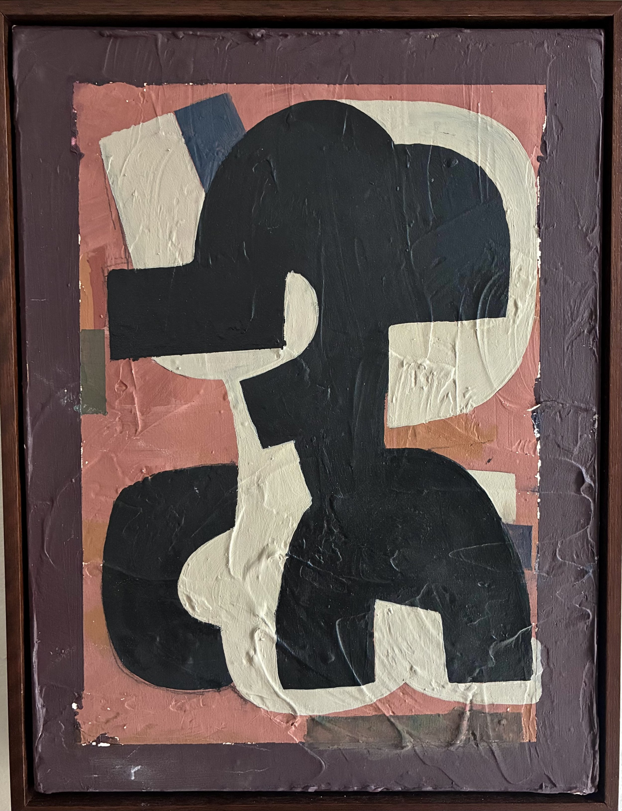 Suspended, 2025
Acrylic and plaster on canvas
12 x 16 in