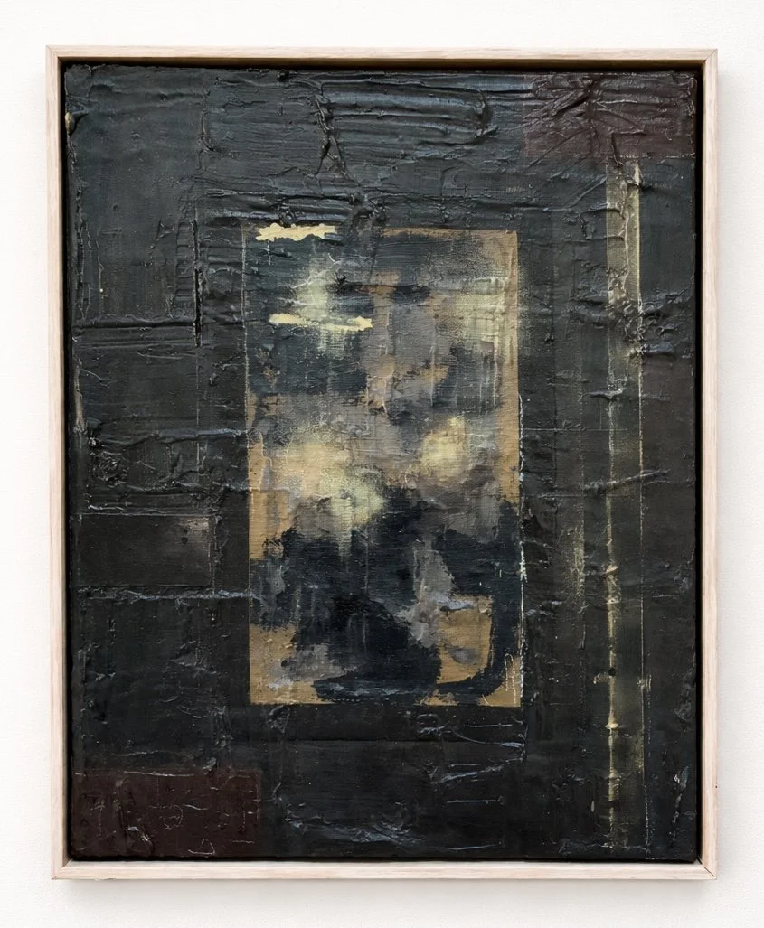 Fever Dream, 2025
Acrylic, plaster, spray paint, and colored pencil on canvas
16 x 20 in