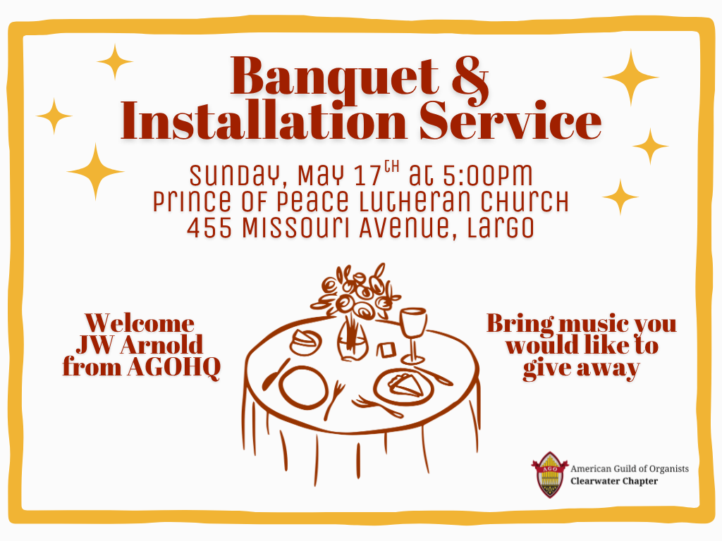 Closing Banquet & Installation of Officers