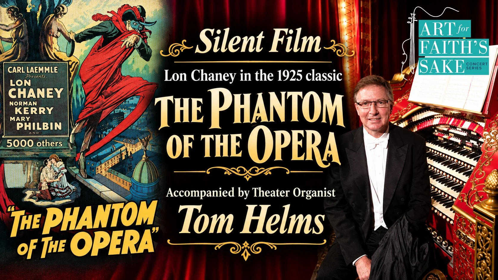 Silent Movie: Tom Helms, Organist