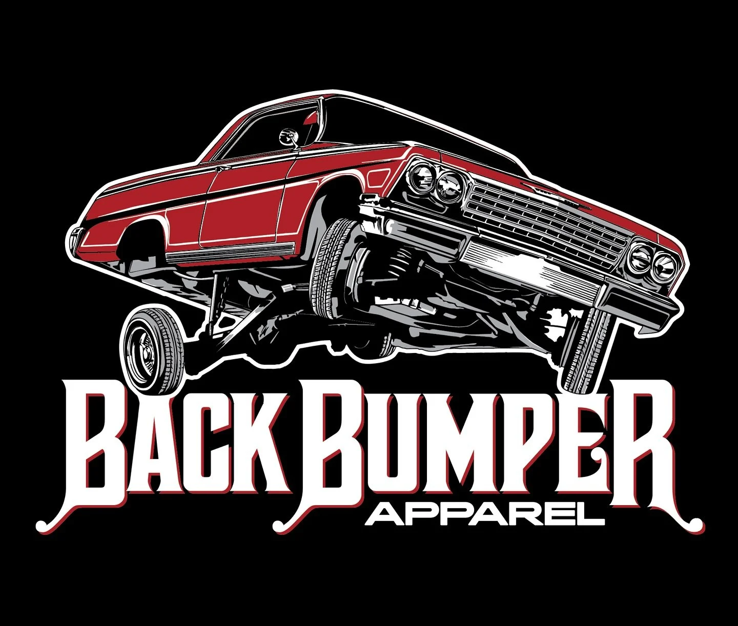 Logo and t-shirt design i created for some lowrider&rsquo;s friends. Hoping to turn this into a brand 😎

#glasshousestudiosnc #gooddesign 
#graphicdesigner #design #logo #art #branding #illustration #graphics #creator #createmore #lowrider #impala #