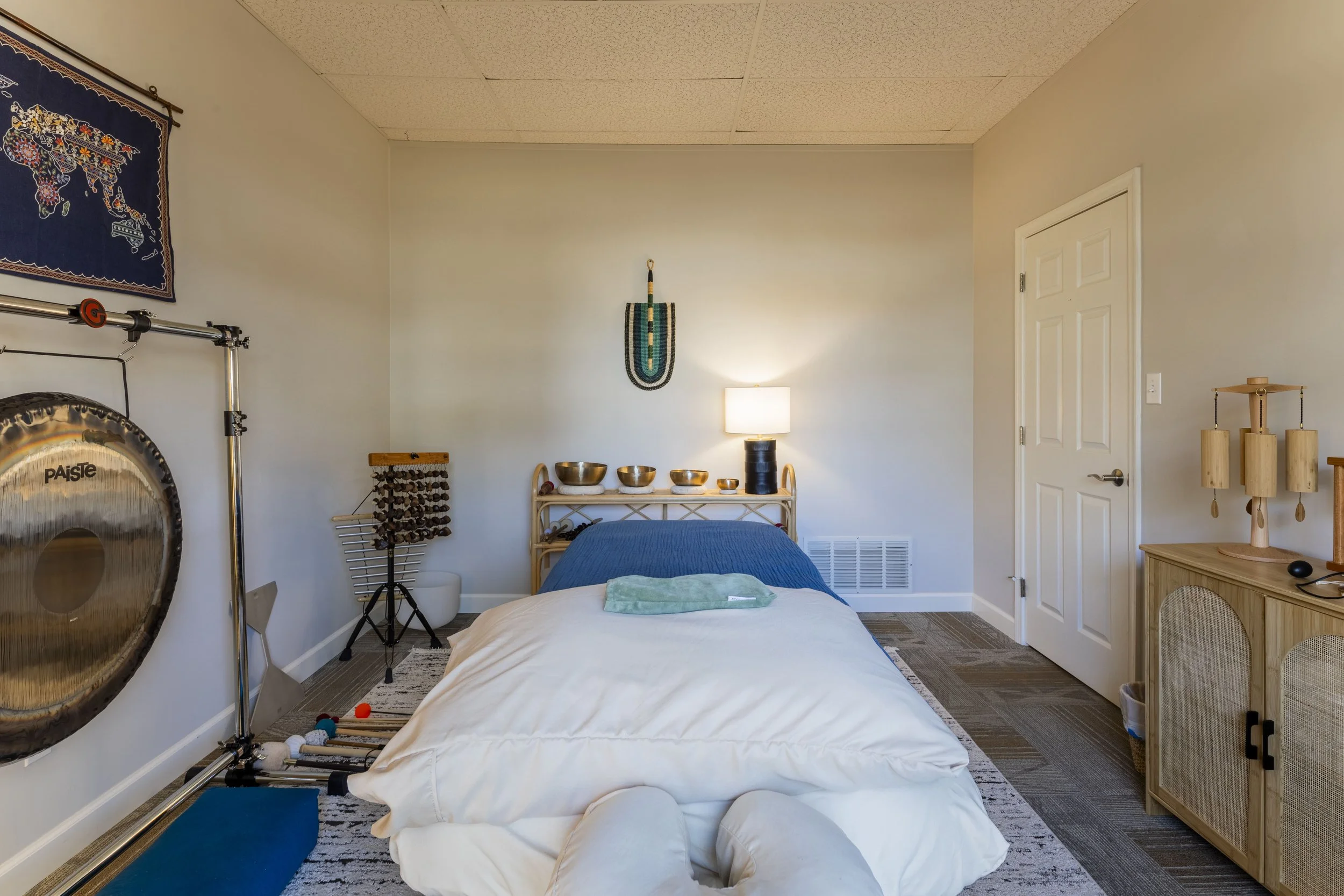 Sound meditation session at Embodied Wisdom Institute Lancaster PA