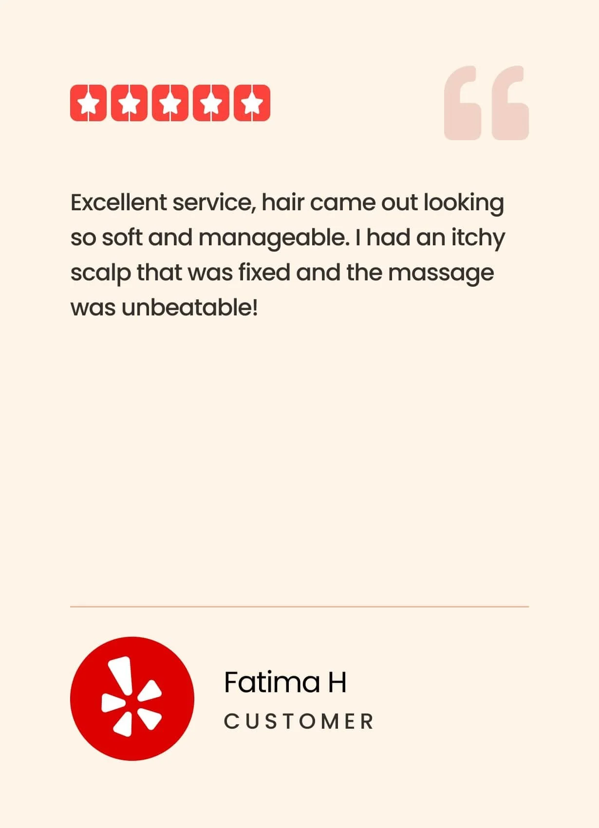 Fatima H Yelp
