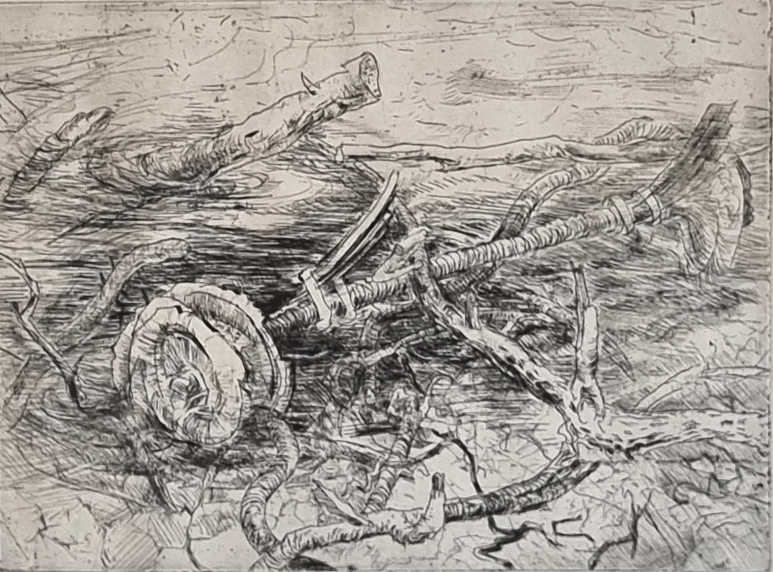 ‘Heap’

Pencil and Ink

15 by 20cm, 2000