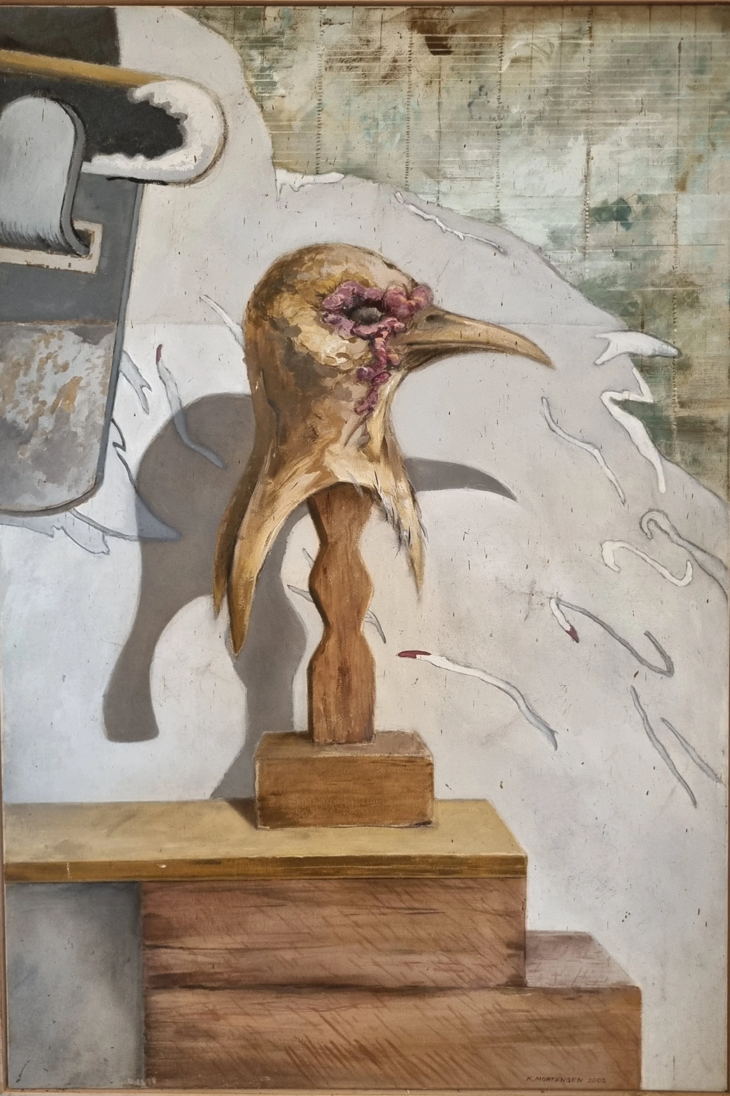 

‘Untitled II’  

Oil on Linen

180 by 120cm, 2003
