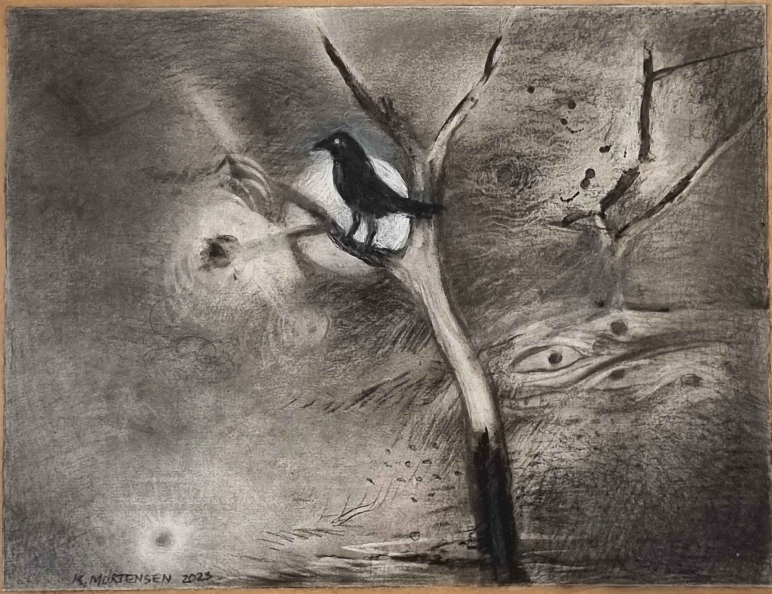 ‘Moonlight’

Charcoal

63 by 48cm, 2023
