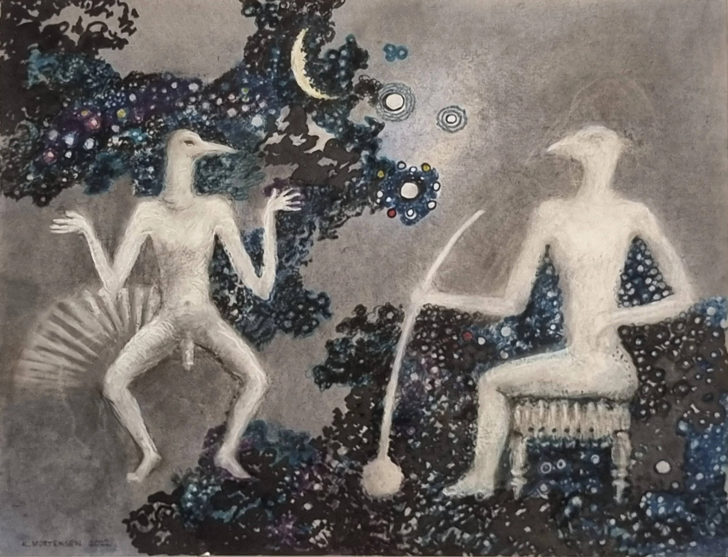 ‘Celestial’

Pastel

50 by 65cm, 2022