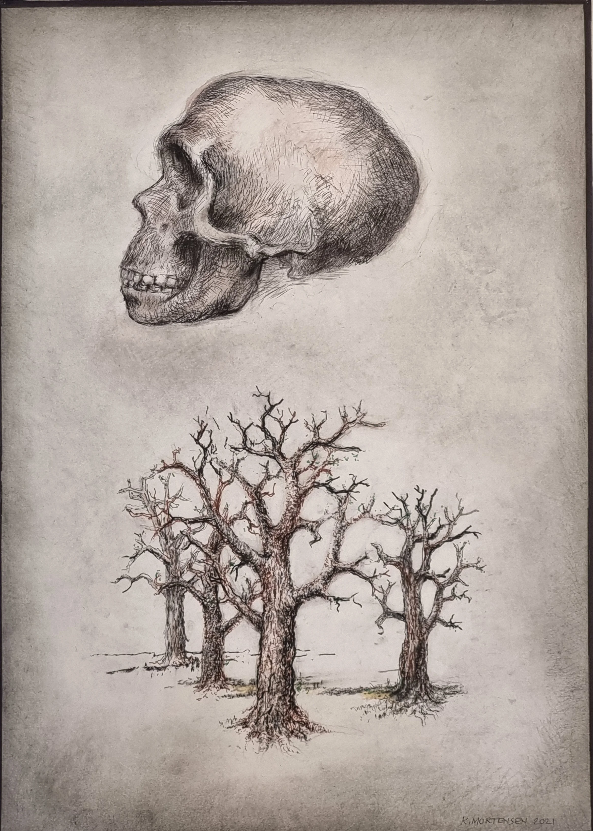 

‘Untitled II’  

Oil on Linen

180 by 120cm, 2003
