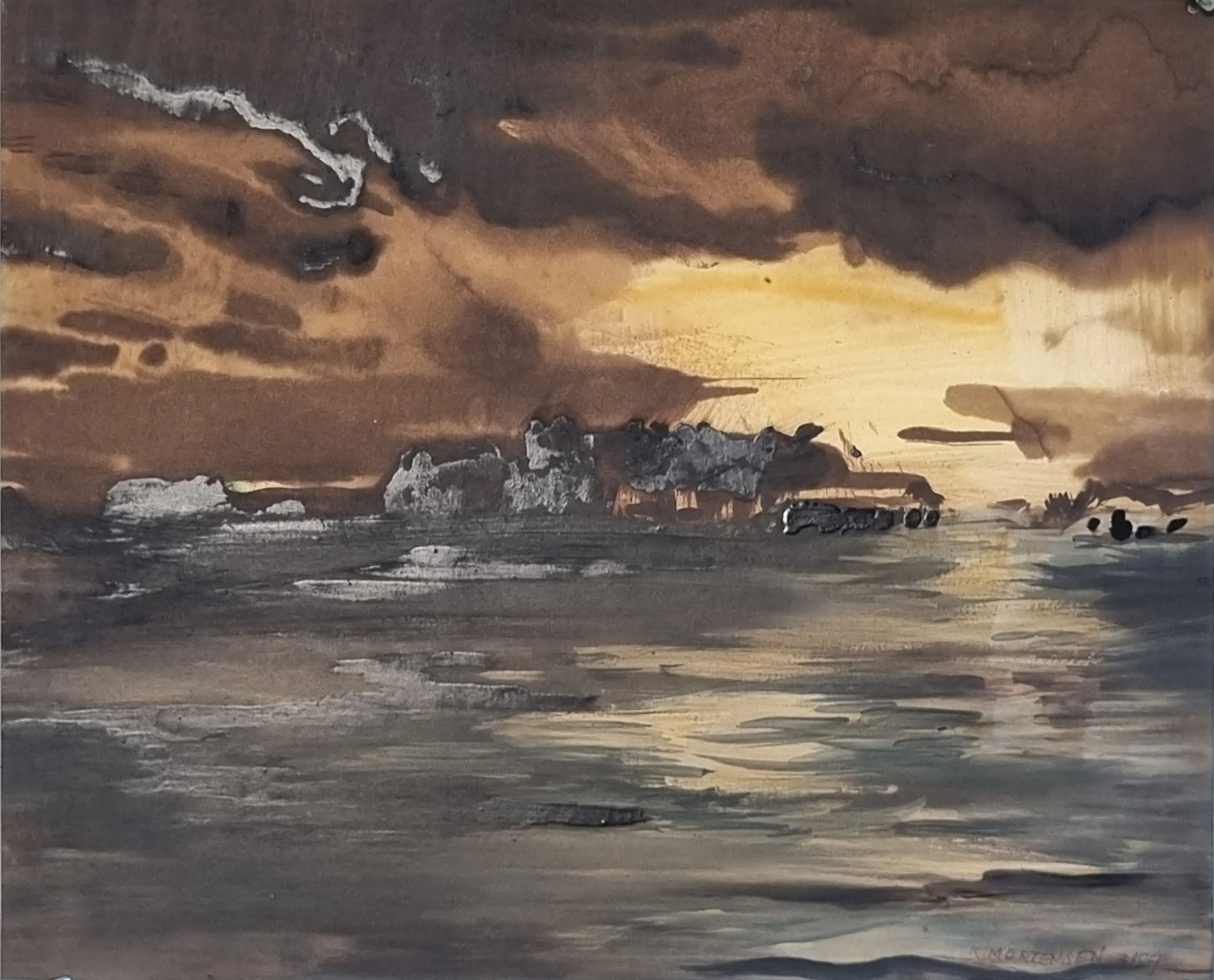 

‘Seascape’

Watercolor

33 by 41cm, 2004
