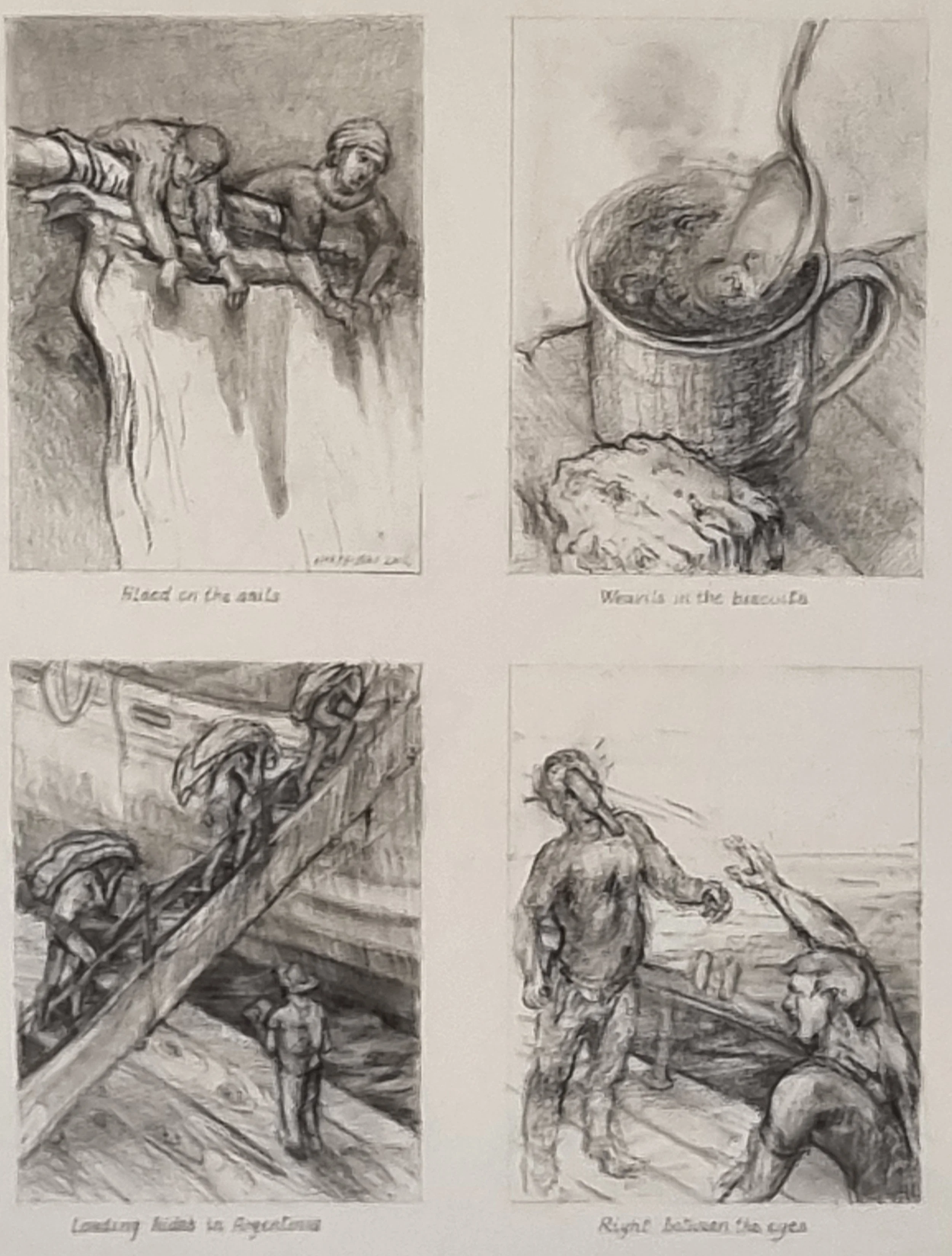 

‘Studies for Ingen Angst I’

Graphite

34 by 26cm, 2002
