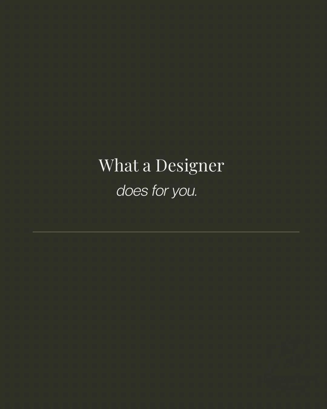 A designer&rsquo;s role goes far beyond creating a beautiful home.

Behind every finished home is thoughtful planning, refined decision-making, and a clear vision guiding the entire process.

From layouts and materials to functionality and flow, ever