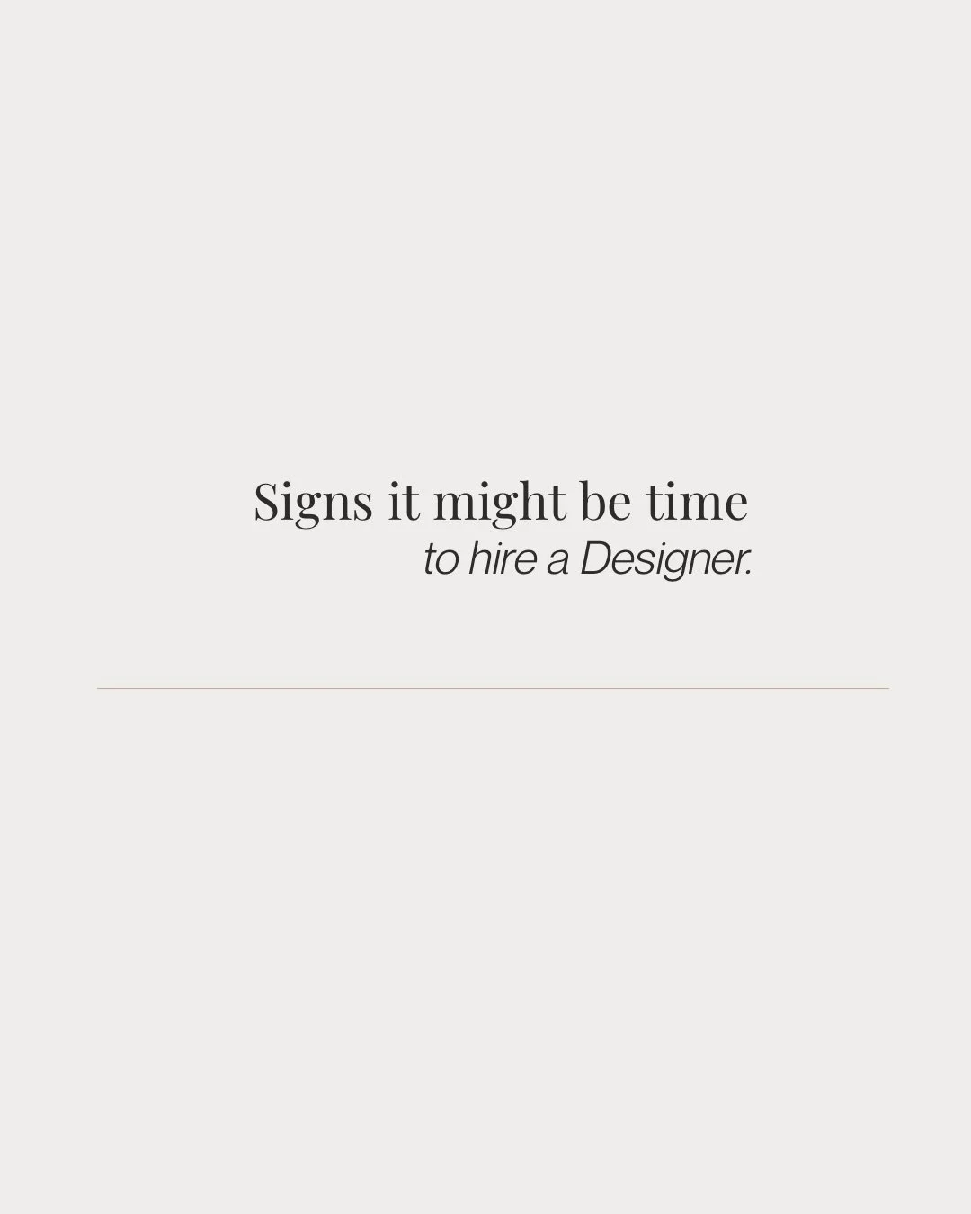 There comes a point when the issue is no longer finding inspiration, it&rsquo;s finding the time, clarity, and confidence to make decisions.

If your home has been sitting unfinished, you&rsquo;re second-guessing every purchase, or you&rsquo;re feeli