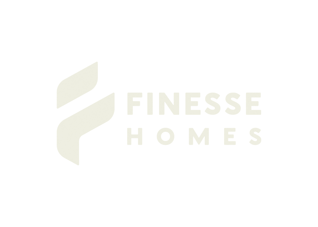 Logo for Finesse Homes featuring a stylized 'F' and the company name