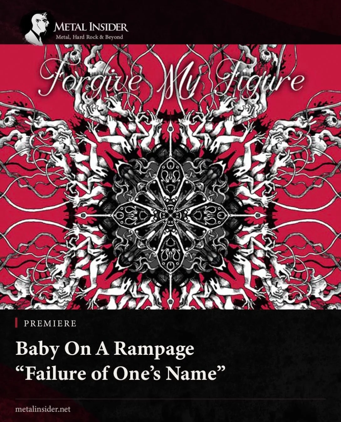 Repost from @metalinsider
&bull;
Video Premiere: Baby on a Rampage have unveiled a video for their new single &ldquo;Failure of One's Name.&rdquo; Details: https://metalinsider.net/video/video-premiere-baby-on-a-rampage-failure-of-ones-name

🔗 in bi