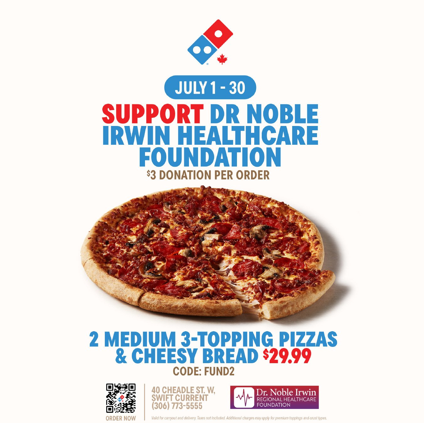 Domino's Pizza Fundraiser