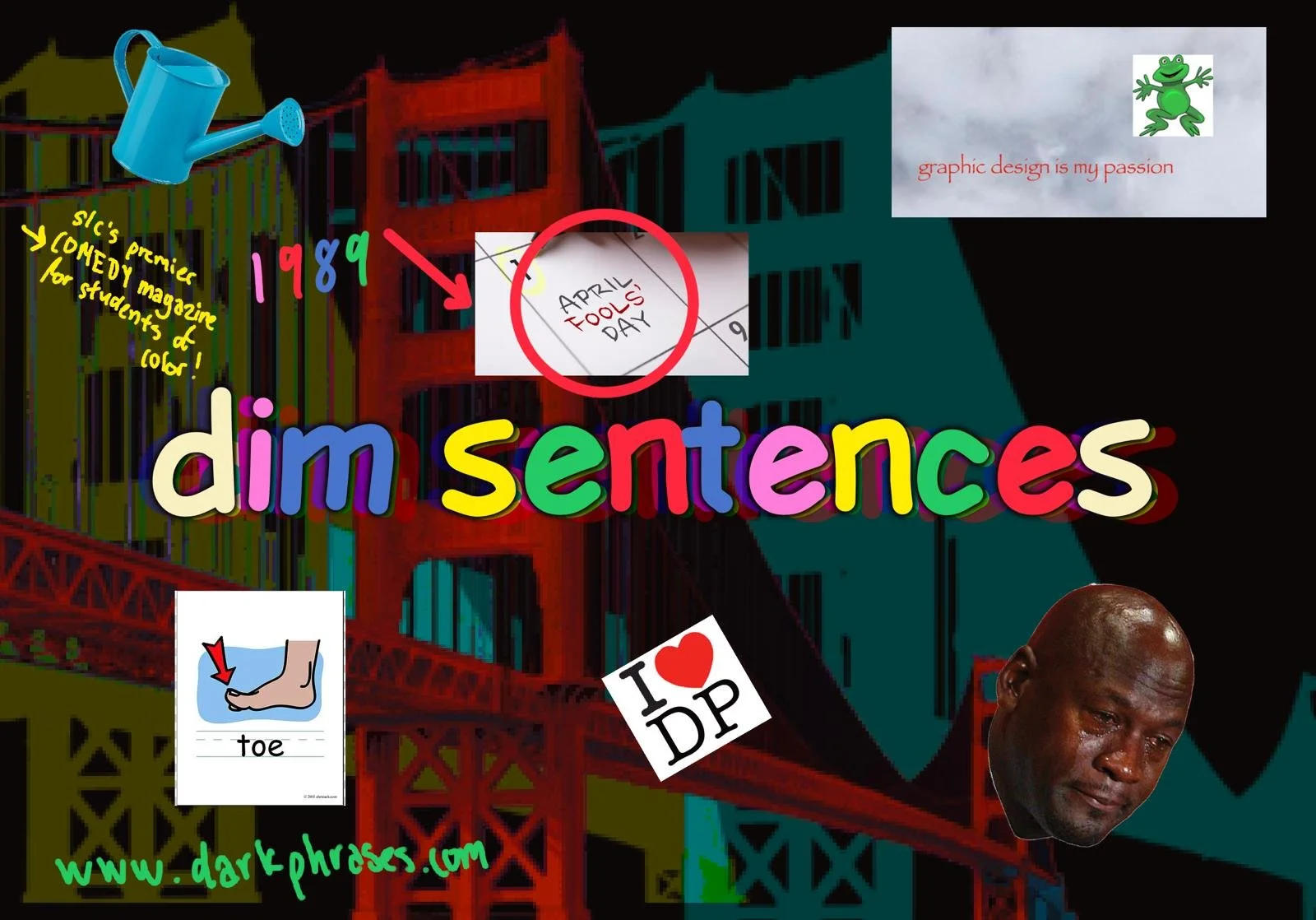 Dim Sentences: Wandering through Gardens?