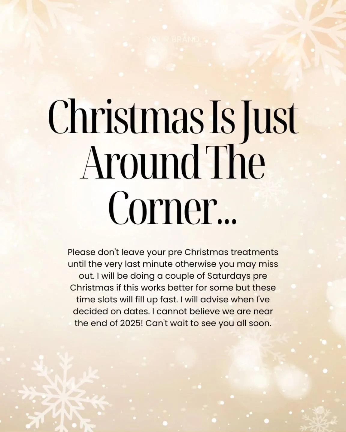 ✨Head into Christmas feeling confident✨️

We&rsquo;re heading into that time of year &mdash;
end-of-year events, photos, sunshine, socialising&hellip; and zero spare time.
If you&rsquo;re thinking about a pre-Christmas refresh &mdash; skin boosters, 