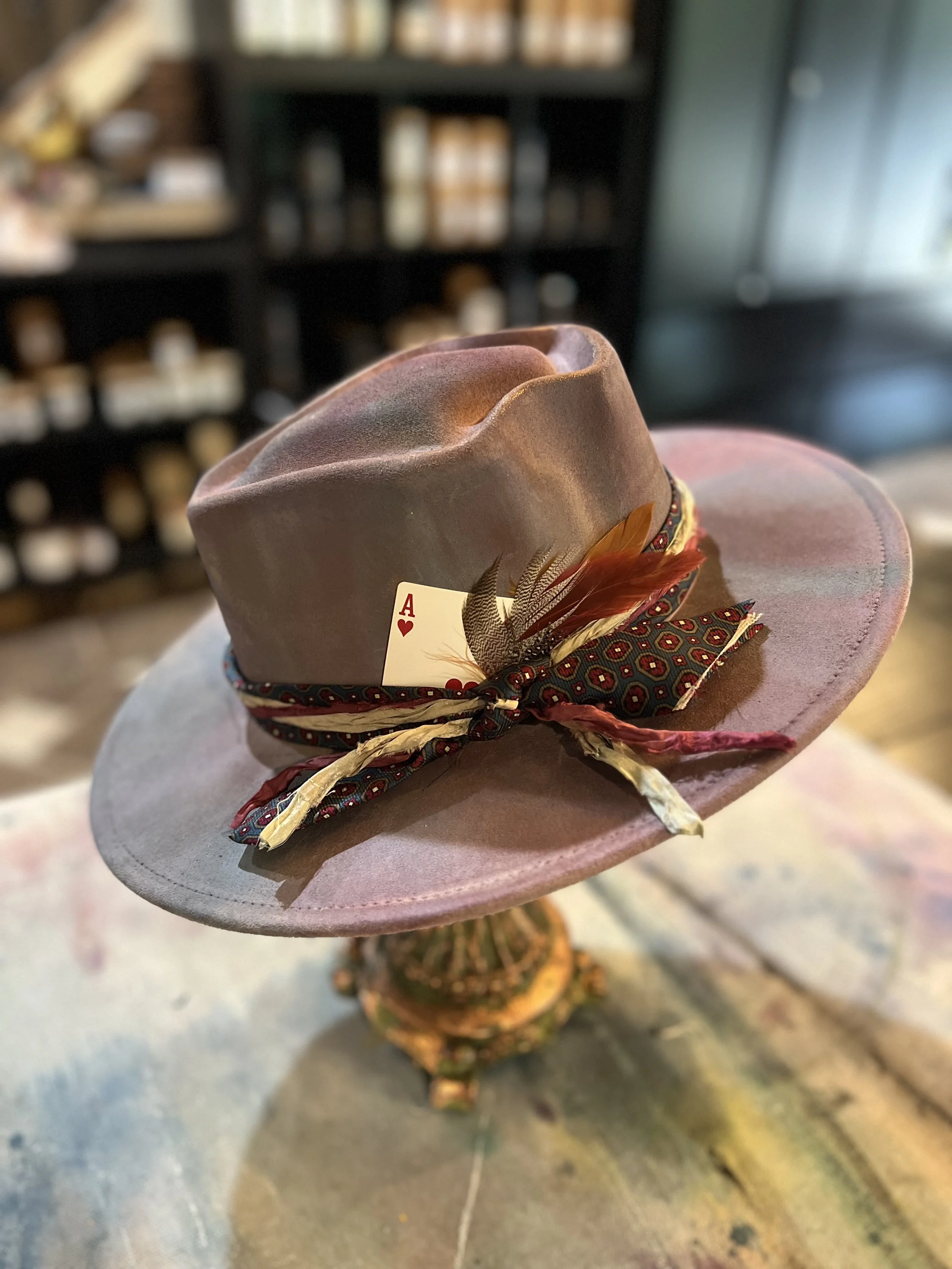 Gambler Outlaw Fedora Hat