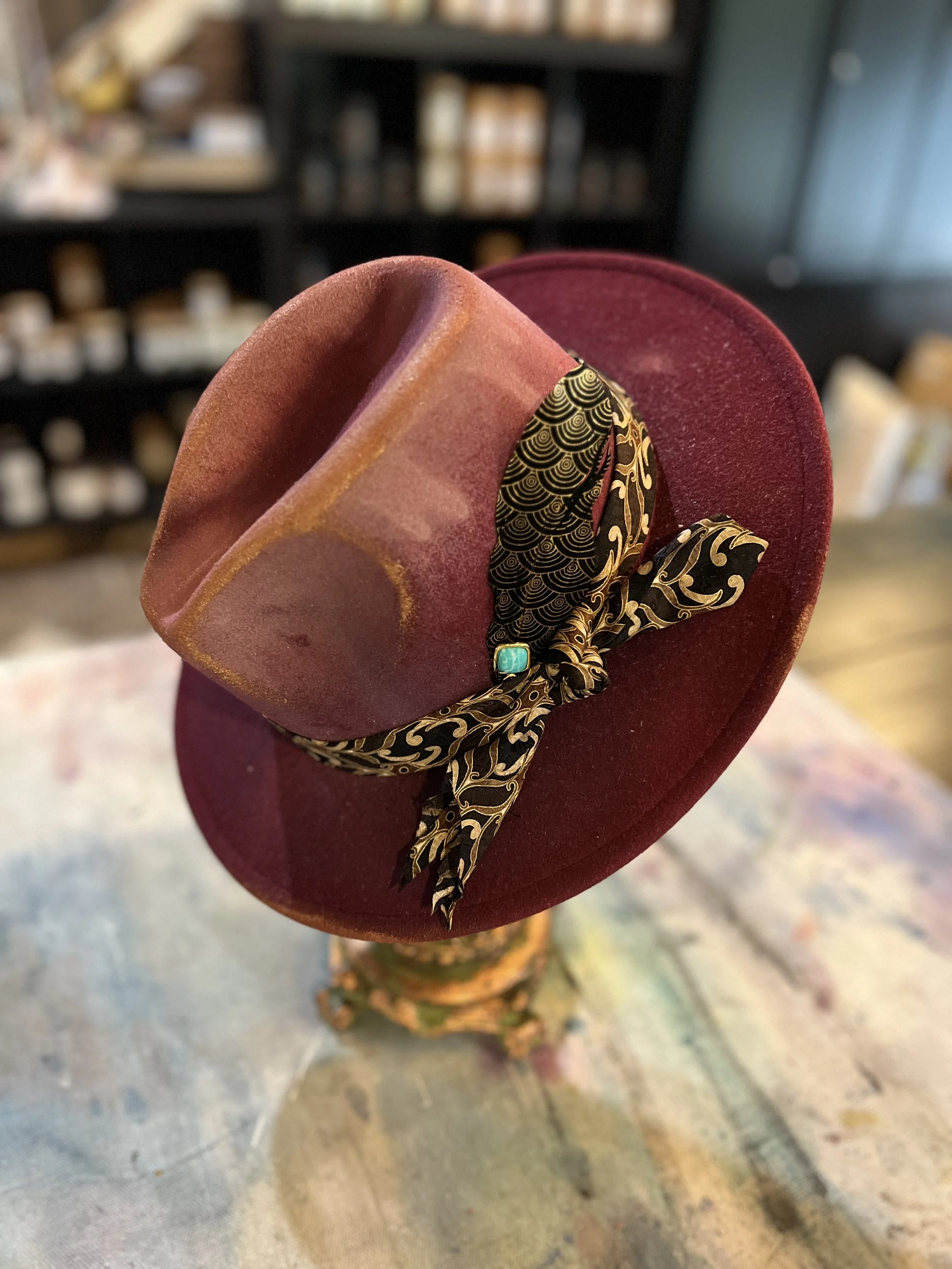 Crimson Cuban Fedora