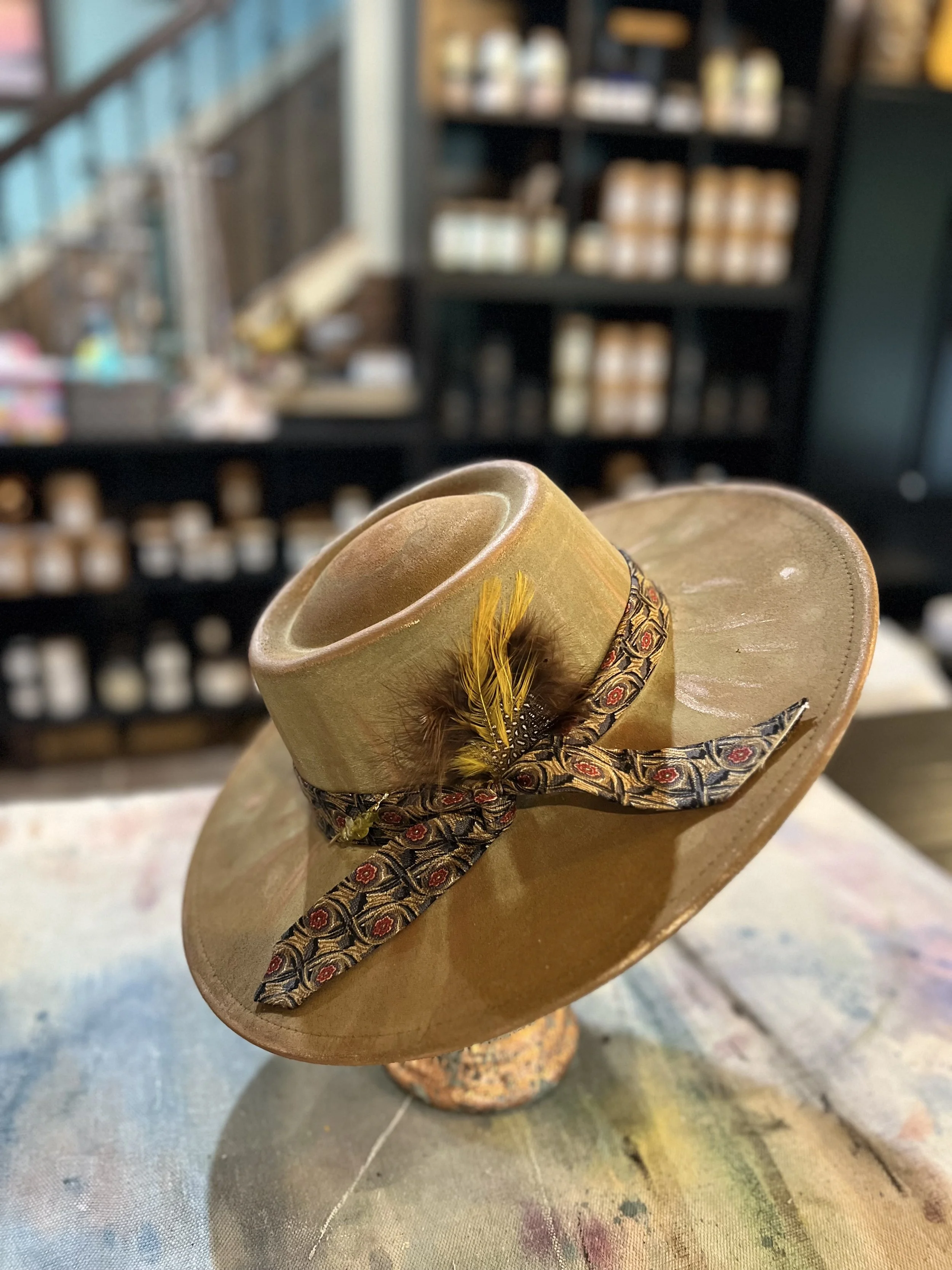 Desert Rose Gambler Hat