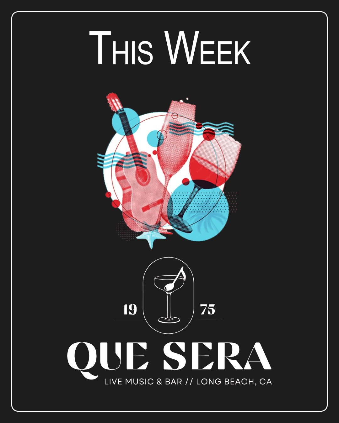 Full lineup this week at Que Sera Live Music &amp; Bar!

Mon May 18
Live Bands!
Featuring Necia,
Tlaquaxe,
Hiss, Sin Direccion
$10
@levelupthapunxx 

Tues May 19
Karaoke Tuesdays!
All levels welcome
Doors 8pm
Signups 9pm
Free entry, free pool

Wed Ma