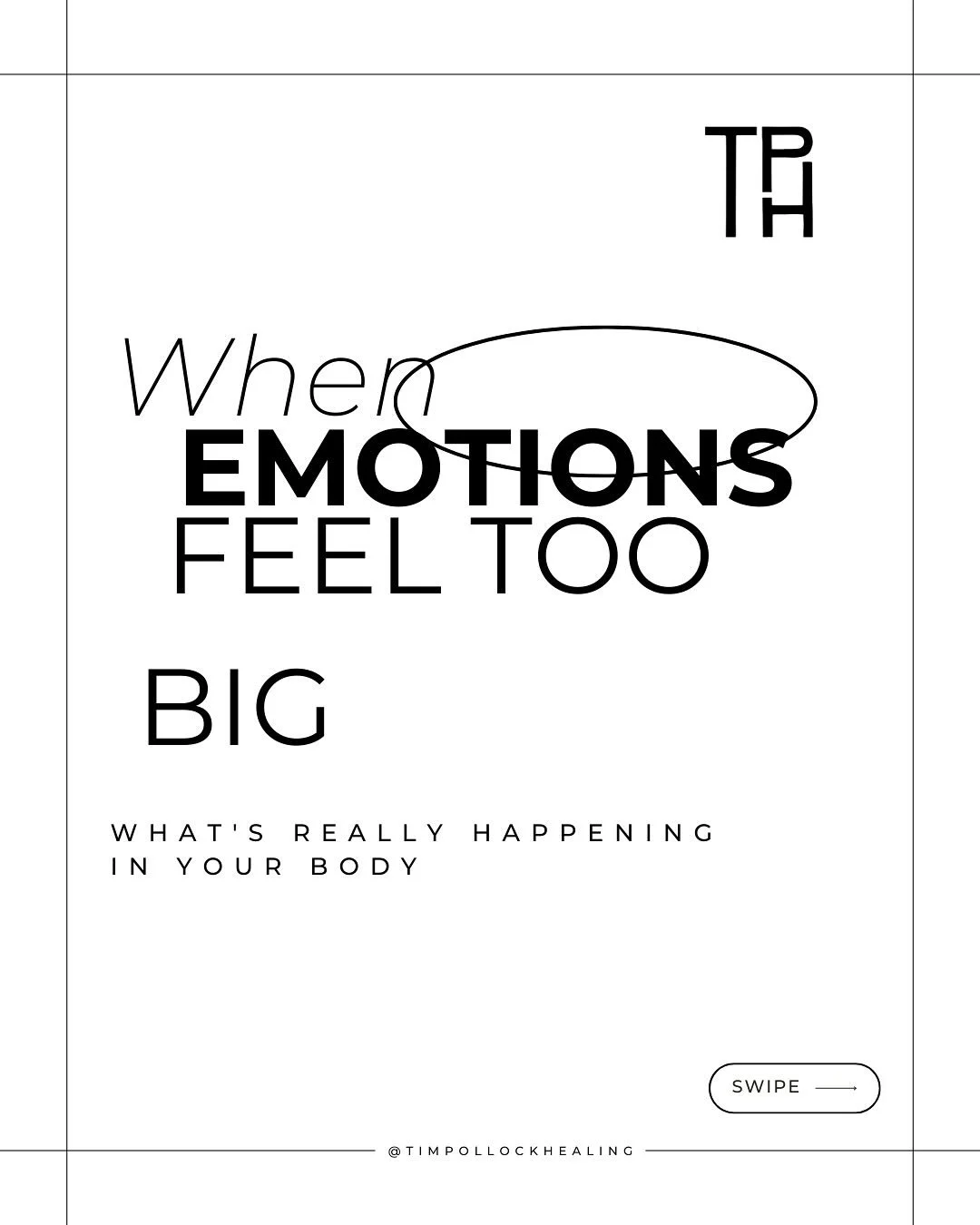 When emotions feel too big to handle - What is really happening in your body 💙

That overwhelming feeling when emotions hit like a tidal wave? When everything feels too intense and you don&rsquo;t know why?

Your nervous system is trying to tell you