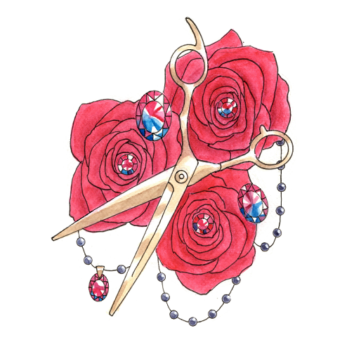 Scissors Sticker
