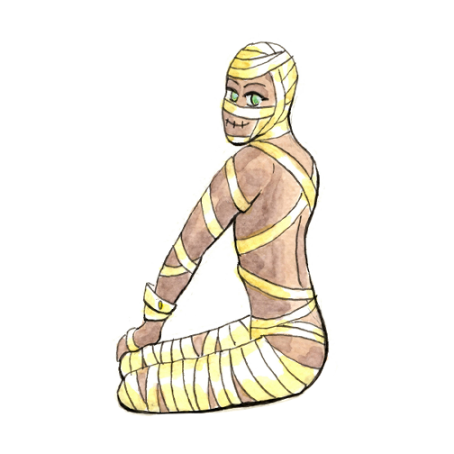 Mummy Gentleman Sticker