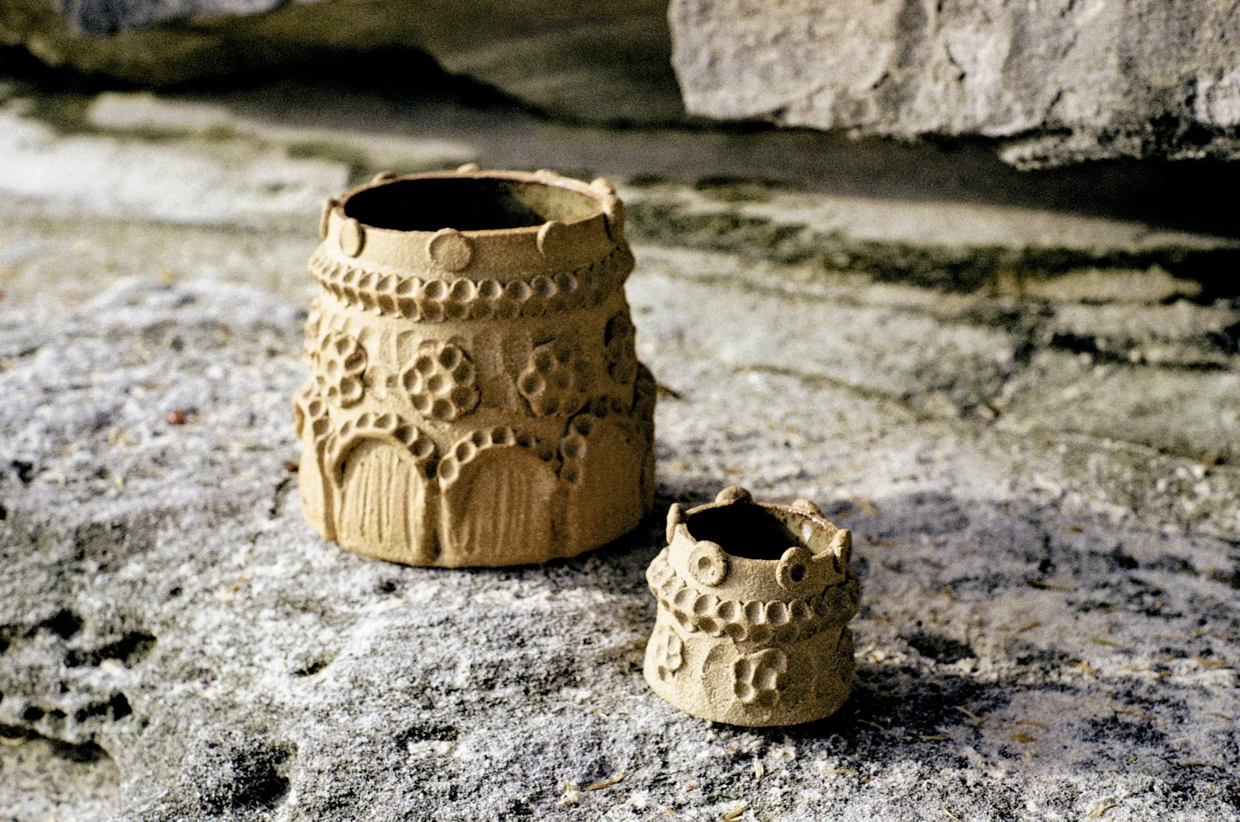 Sandcastle Vases