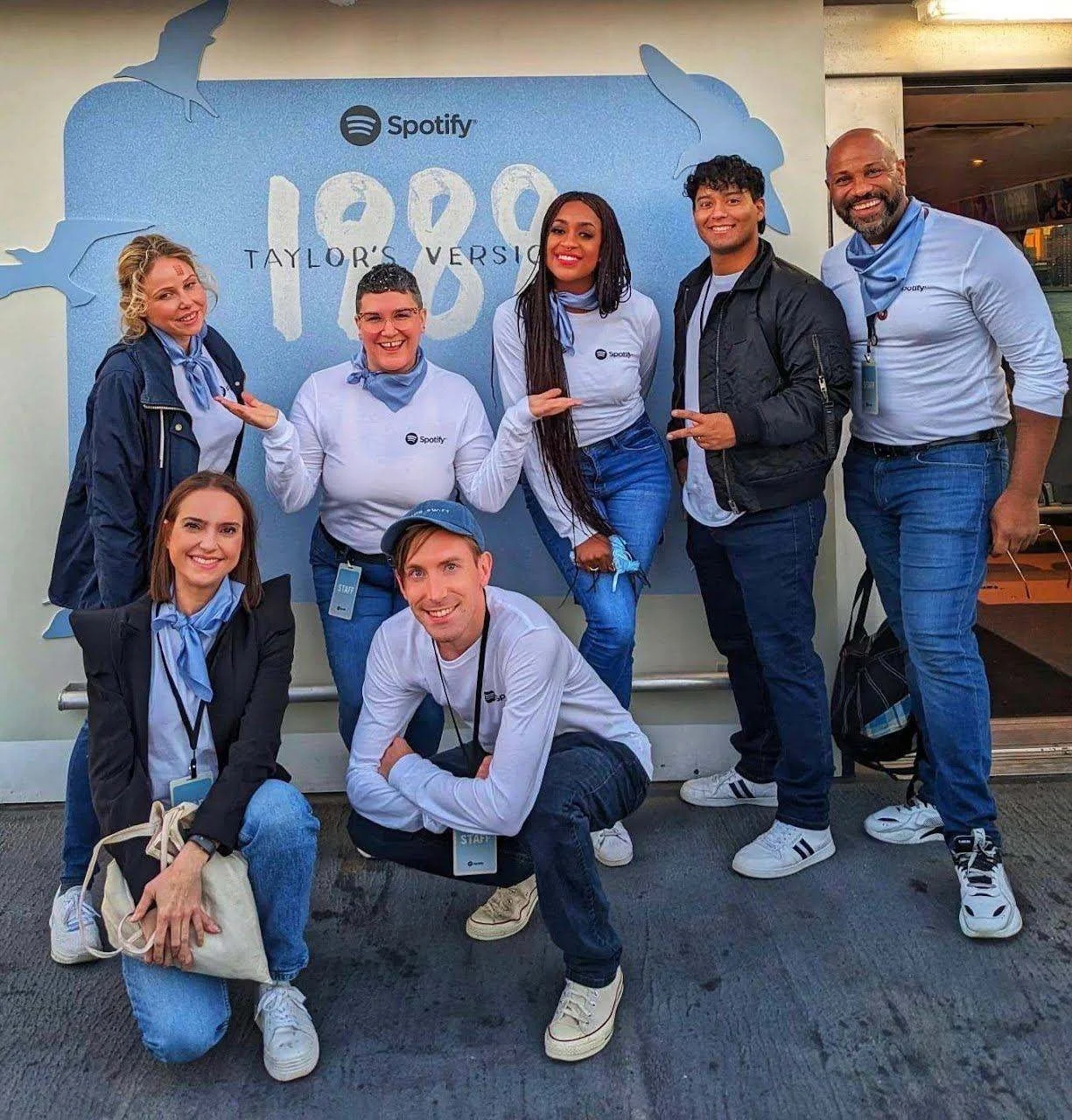 photo of Spotify event with Perfect 10 Promotions