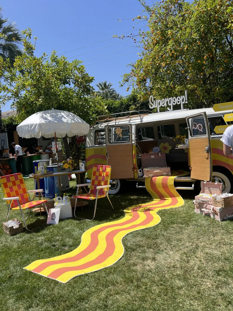 photo of Supergoop! event with Perfect 10 Promotions