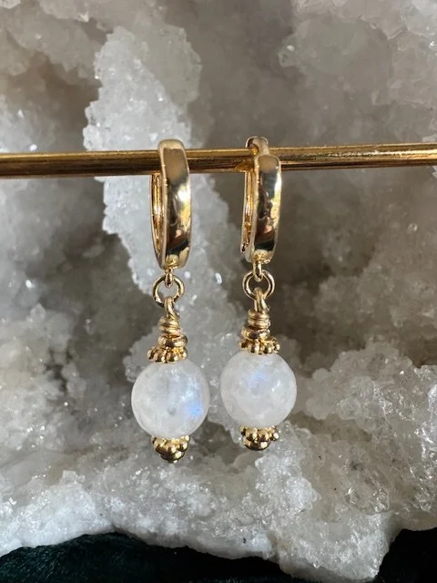 Crystal Ball Earrings