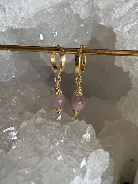 Crystal Ball Earrings