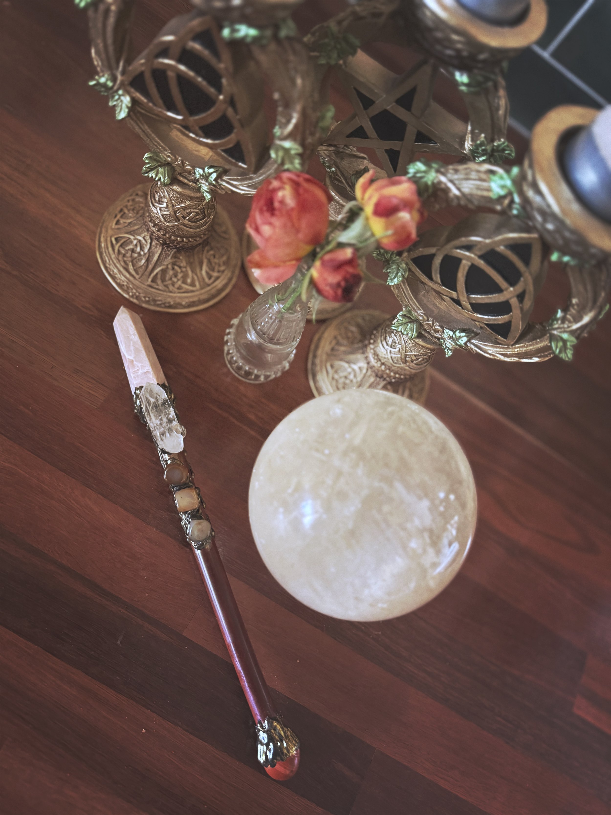 Rhodonite Wand