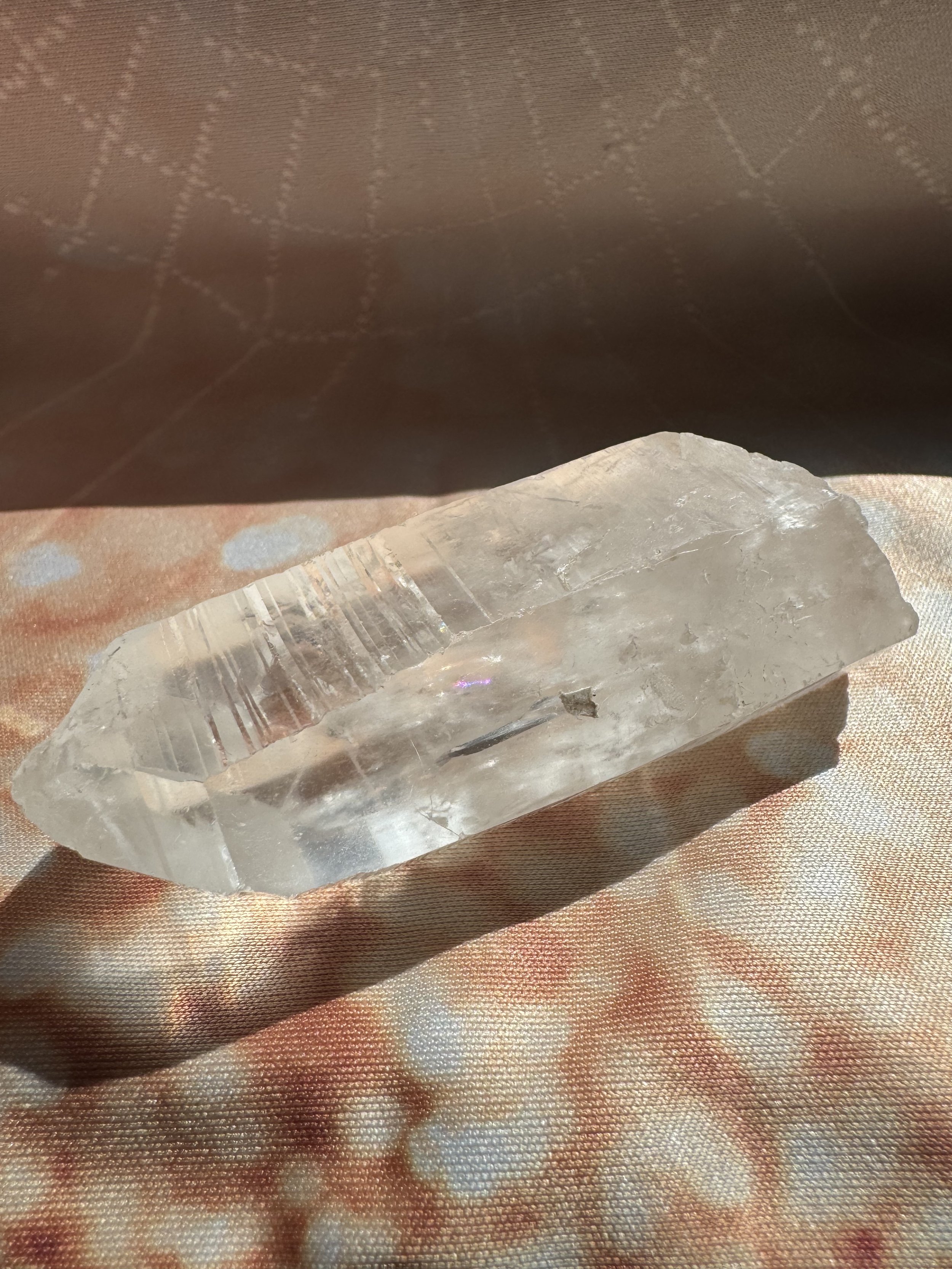 Lemurian Quartz Crystal