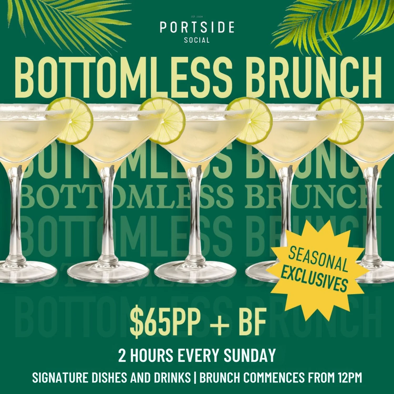 What's On - Portside Social Kitchen & Bar