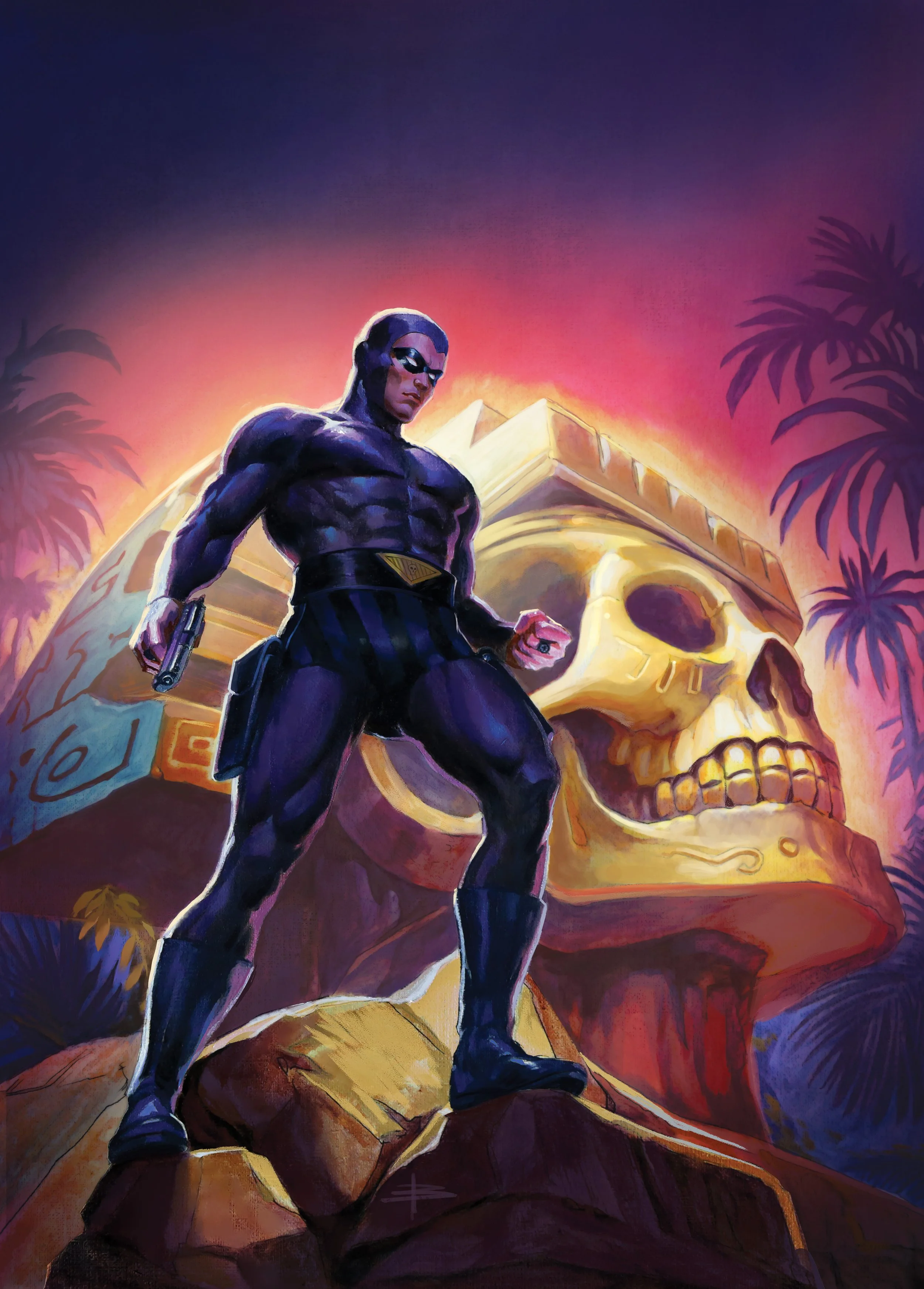 The Phantom Cover #2009 - Oils on Board