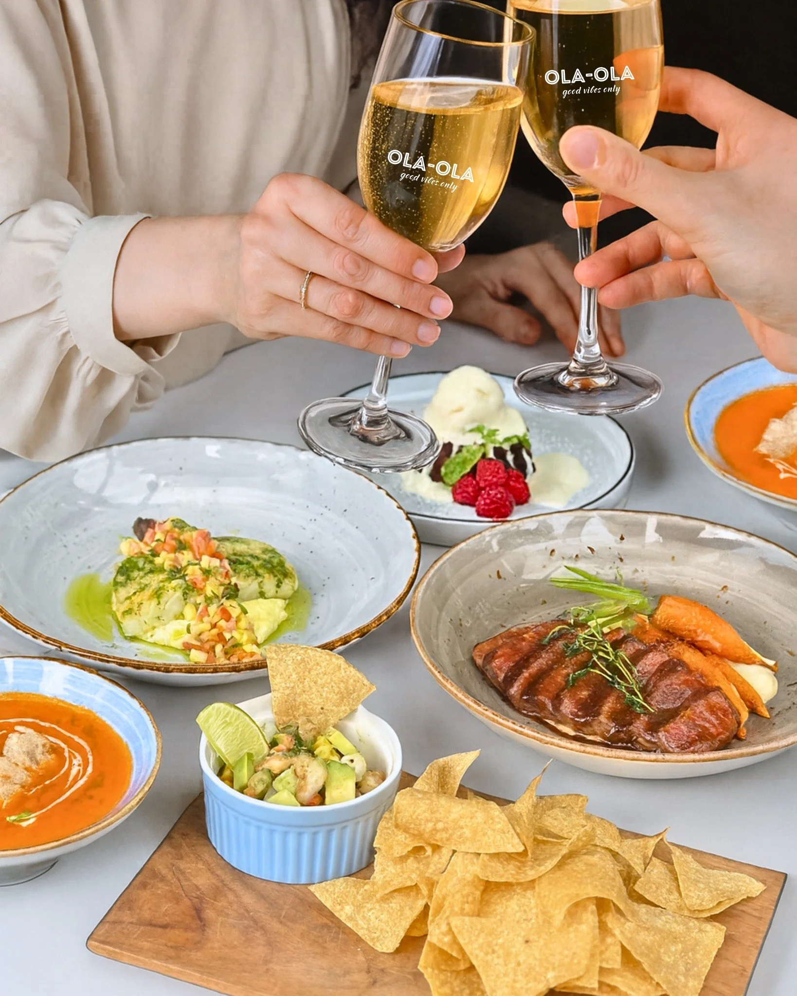 Love is in the air&hellip; and on the table ✨🥂

This Valentine&rsquo;s Day, celebrate with a specially curated 5-course dinner for 2 at Ola Ola 💛 Intimate, indulgent, and made for slow moments together.

💖 $99 for 2 pax
🕔 From 5pm onwards (lunch 