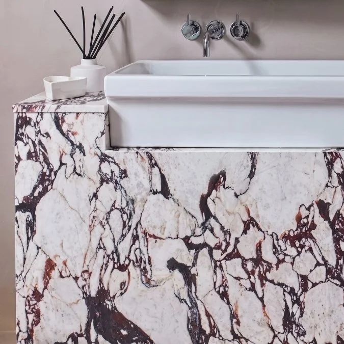 Natural stone and marble for interior design and architecture