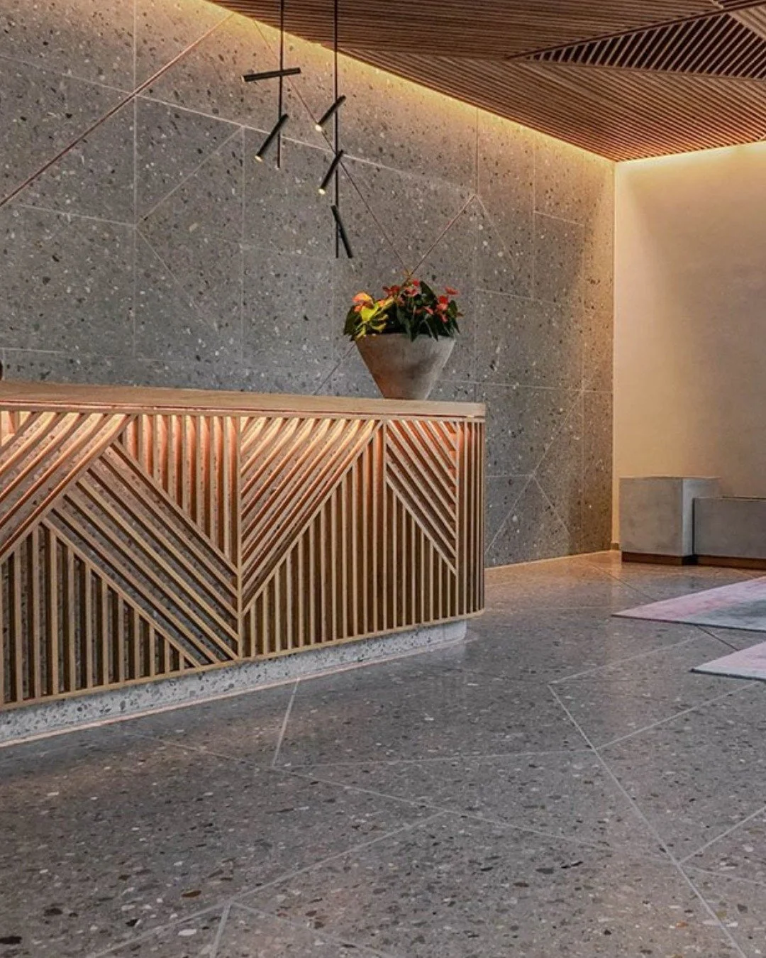 Beautiful, Practical, Sustainable. Is Terrazzo the ultimate all-rounder? 

Stone chips and other aggregates set into cement or resin create a characterful and unique look that balances playfulness and sophistication.

Technically, it can handle deman