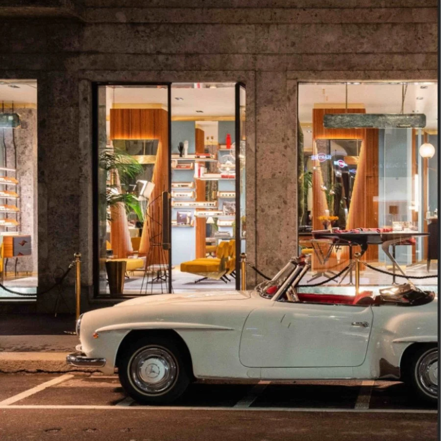 Boutique sunglasses shop, Milan