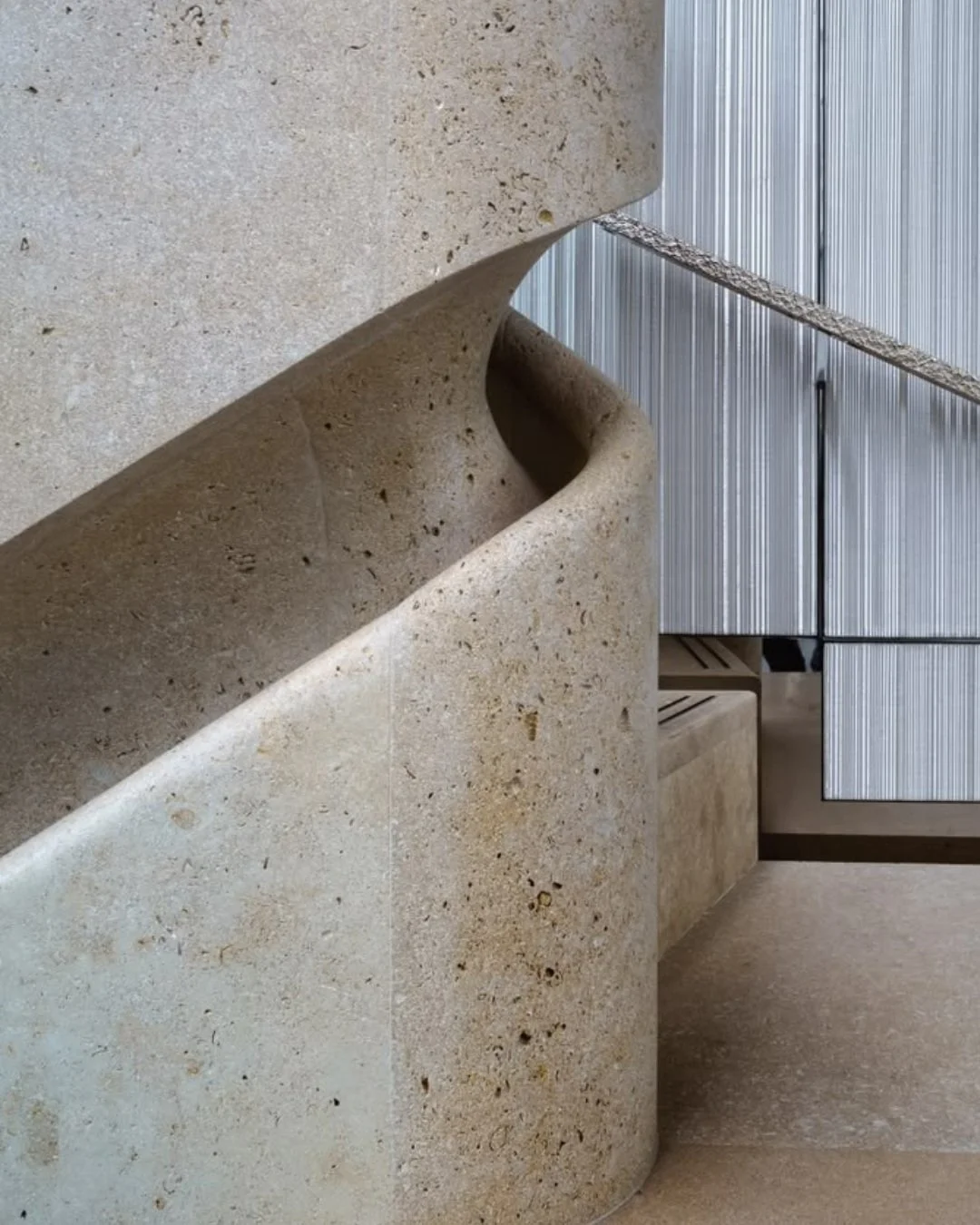 Stone handrails are a small architectural feature that can totally transform a stairway.

They offer an opportunity to introduce intentional lines, refined craftsmanship and detailing that quietly elevates an entire space.

And there are different wa
