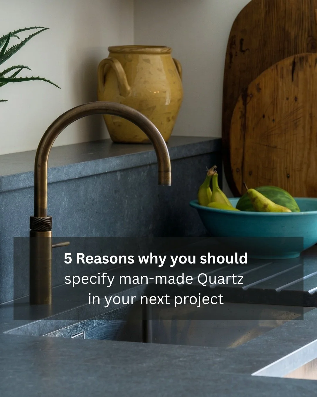 Man-made quartz is an amazing &ndash; and yet often overlooked - option for surface specifications. Aesthetically consistent and low maintenance, it is an excellent alternative to natural stone for those projects where practicality and durability are