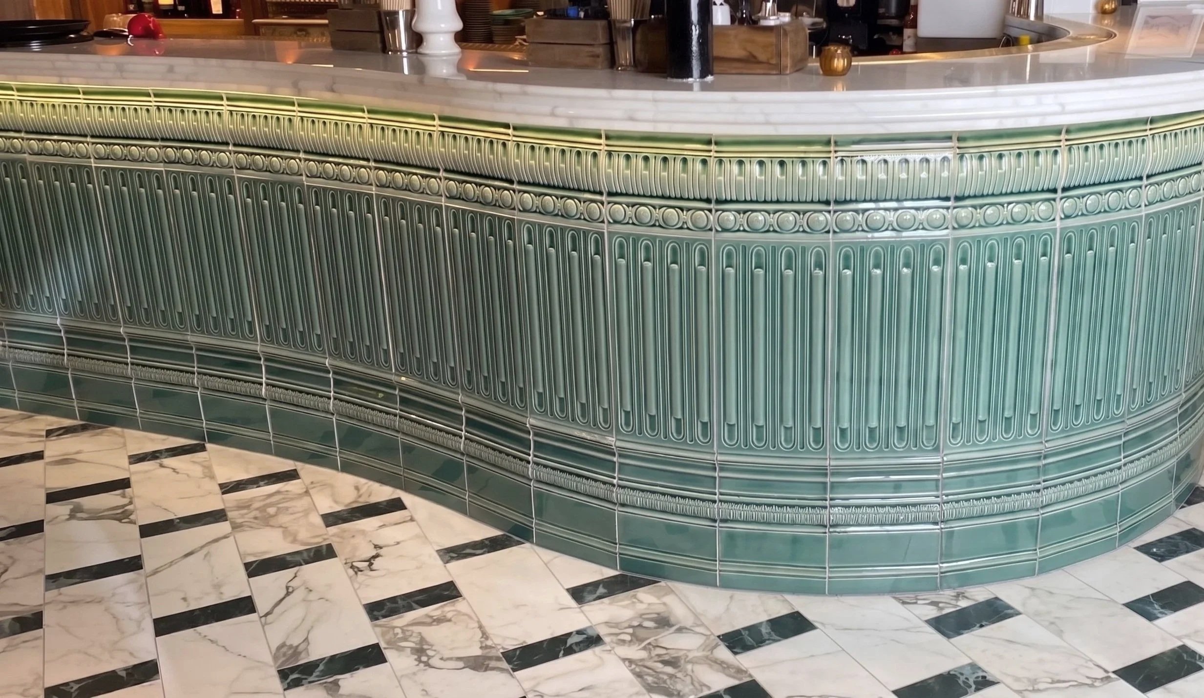 Handmade ceramic tiles