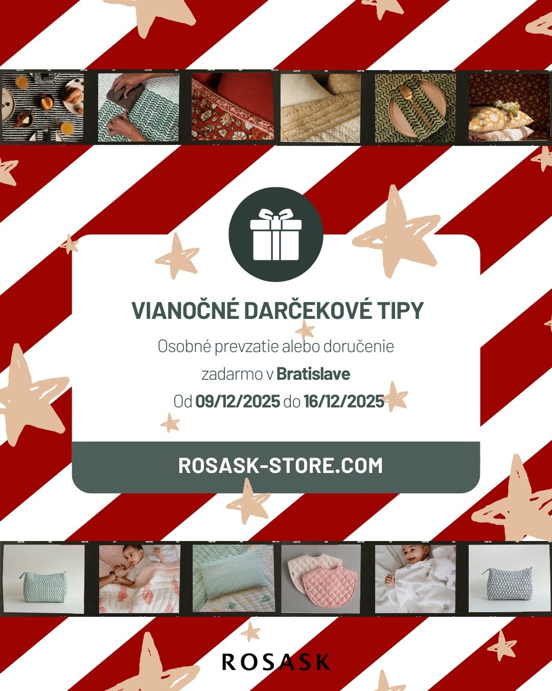 Doručenie ZADARMO v Bratislave
🌿 15 % zľava na cel&yacute; web s k&oacute;dom: CHRISTMAS15

Objavte kolekciu ručne vyr&aacute;ban&yacute;ch k&uacute;skov z Indie &ndash; pre v&aacute;&scaron; domov, pre b&aacute;b&auml;tk&aacute; a pre každodenn&uac