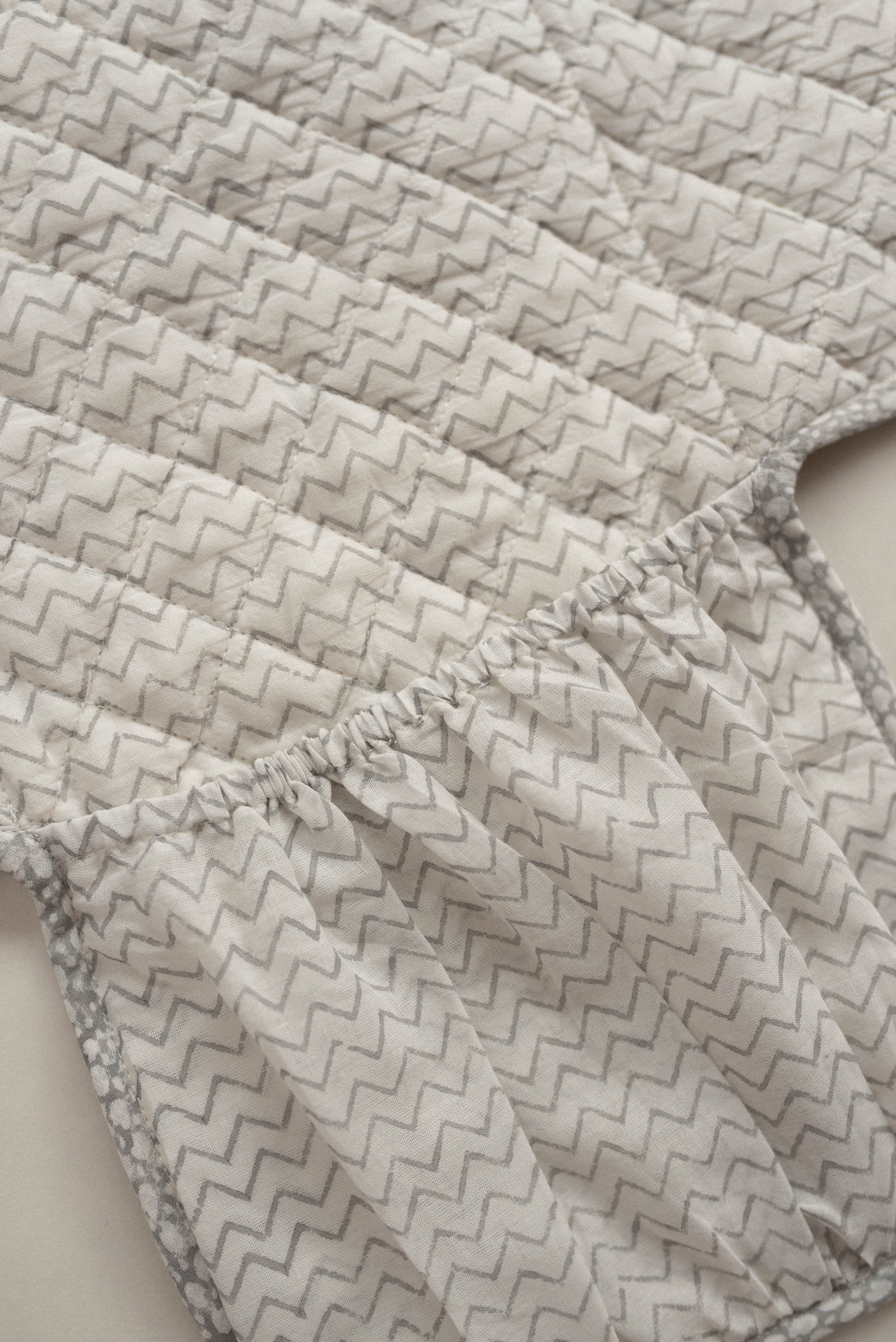 Raamae Block Printed Travel Changing Mat_Grey Owl_1.jpeg