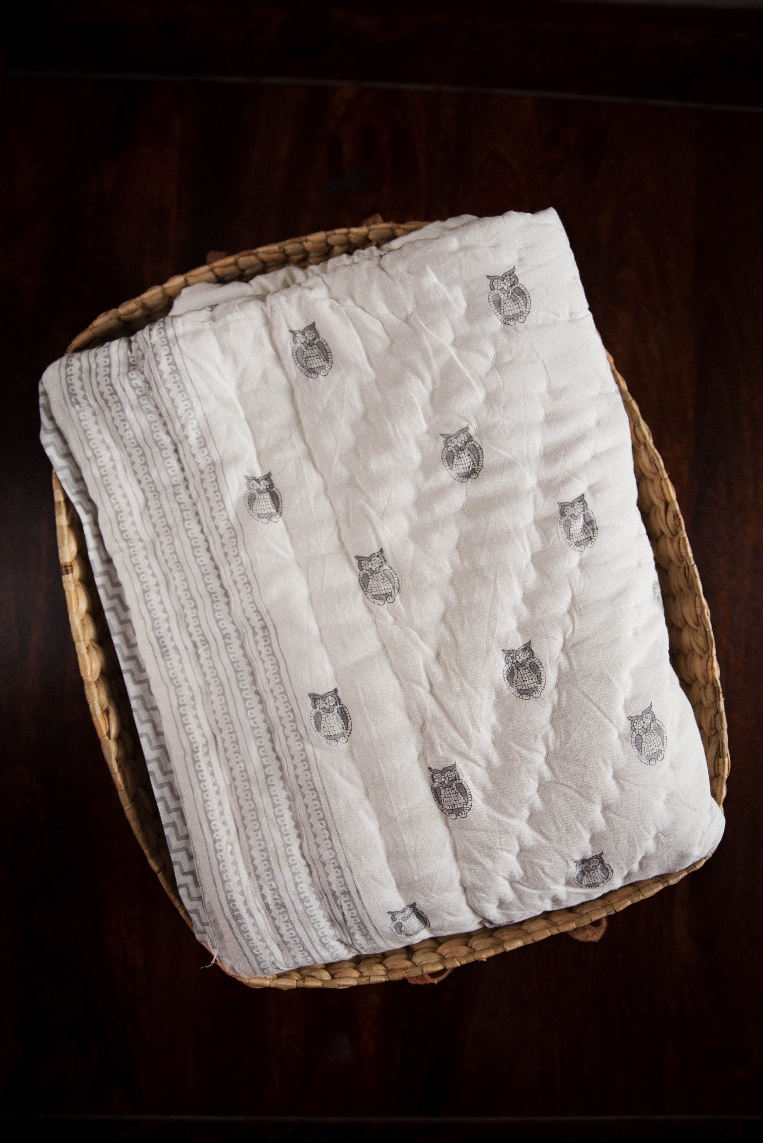 Raamae_Hand Block Printed_Owl Baby Quilt_03.jpeg