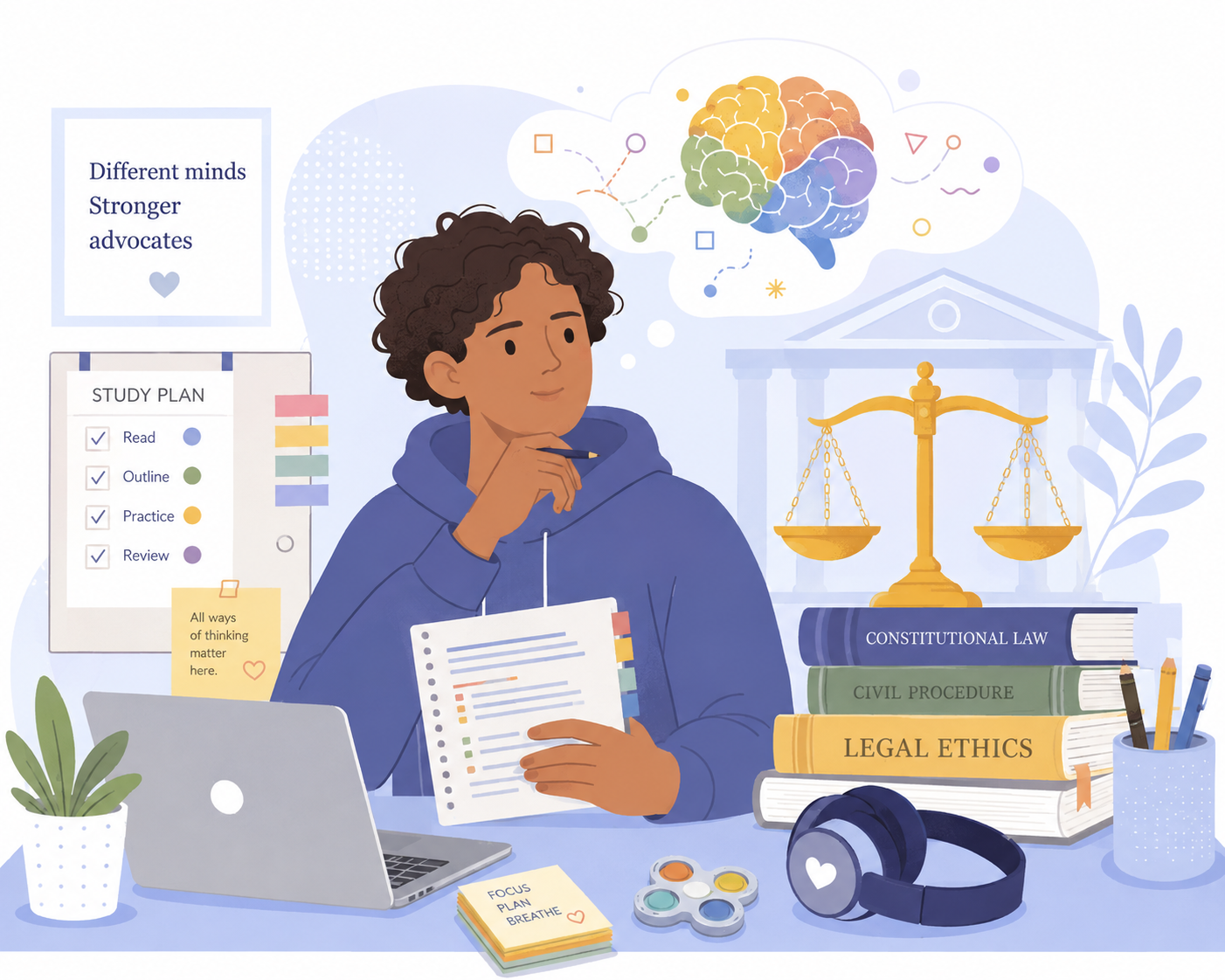 Thriving, not just surviving: neurodiversity in law school (part I)