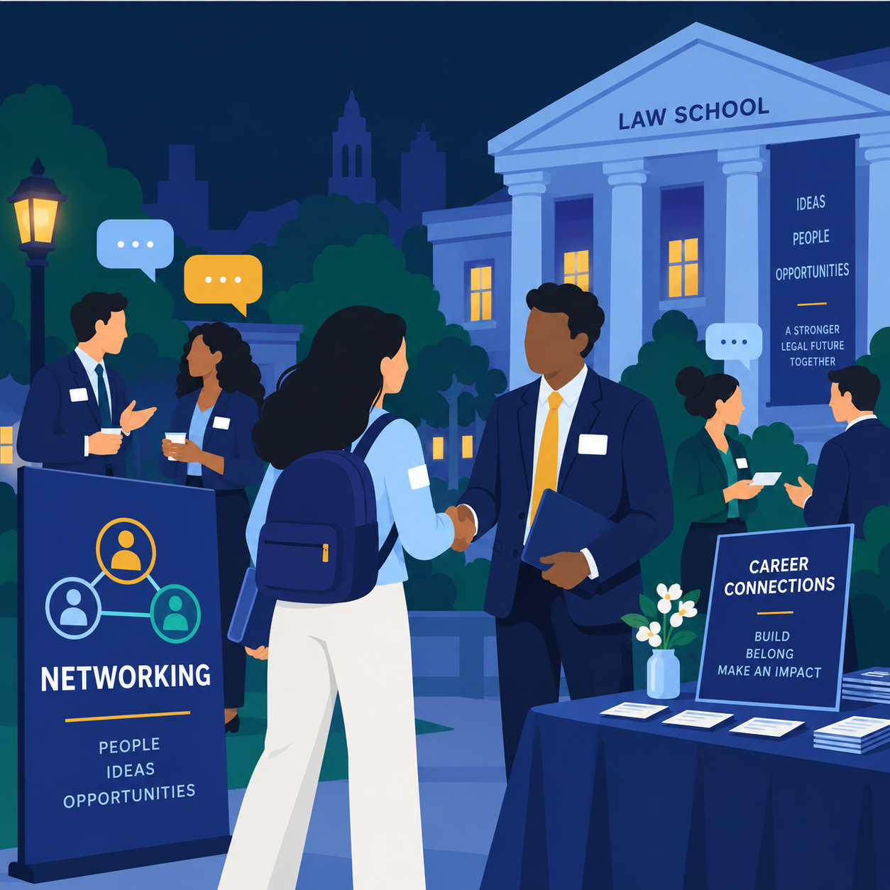 Networking for Law Students: How to Build Genuine Connections Without Losing Yourself