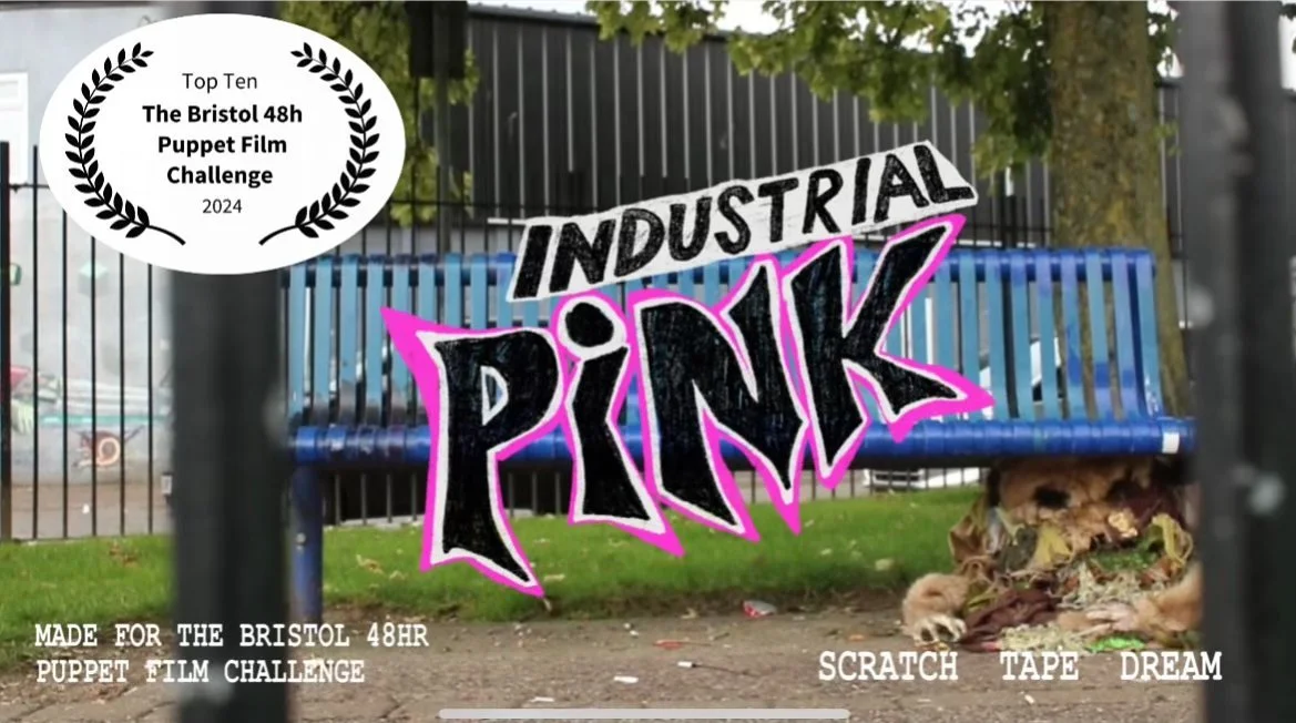 Very behind on posting but! Industrial pink got into the top 10 in the Bristol 48 hr puppet film challenge!! 

Bit of a belated well done to everyone who entered, it was a really fun challenge and hopefully I can enter again next year!
#bristolpuppet